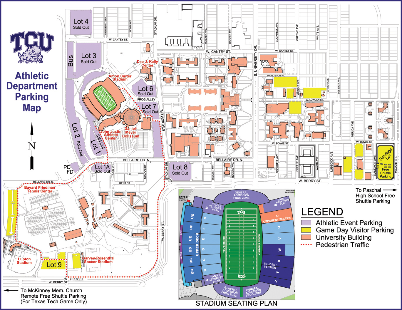 Tcu Baseball Stadium Seating Chart